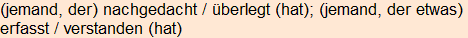 Moment bitte, deutsche Bedeutung nur für angemeldete Benutzer verzögerungsfrei.