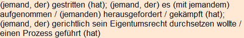 Moment bitte, deutsche Bedeutung nur für angemeldete Benutzer verzögerungsfrei.