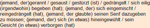 Moment bitte, deutsche Bedeutung nur für angemeldete Benutzer verzögerungsfrei.