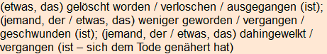 Moment bitte, deutsche Bedeutung nur für angemeldete Benutzer verzögerungsfrei.