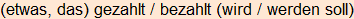 Moment bitte, deutsche Bedeutung nur für angemeldete Benutzer verzögerungsfrei.