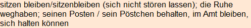 Moment bitte, deutsche Bedeutung nur für angemeldete Benutzer verzögerungsfrei.