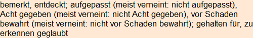 Moment bitte, deutsche Bedeutung nur für angemeldete Benutzer verzögerungsfrei.