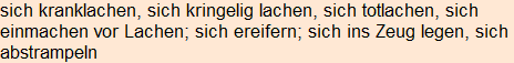 Moment bitte, deutsche Bedeutung nur für angemeldete Benutzer verzögerungsfrei.