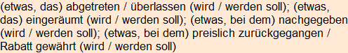 Moment bitte, deutsche Bedeutung nur für angemeldete Benutzer verzögerungsfrei.