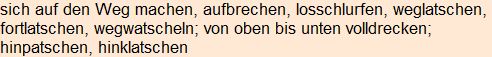 Moment bitte, deutsche Bedeutung nur für angemeldete Benutzer verzögerungsfrei.