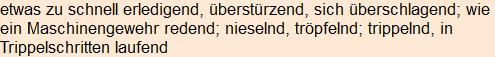 Moment bitte, deutsche Bedeutung nur für angemeldete Benutzer verzögerungsfrei.