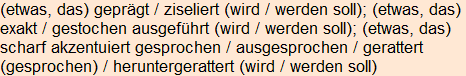 Moment bitte, deutsche Bedeutung nur für angemeldete Benutzer verzögerungsfrei.