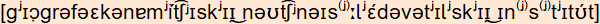 phonetische Transkription