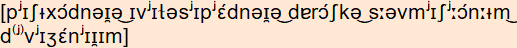 phonetische Transkription