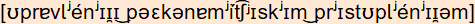 phonetische Transkription