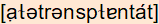 phonetische Transkription