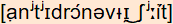 phonetische Transkription