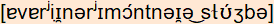 phonetische Transkription