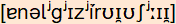 phonetische Transkription