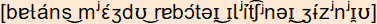 phonetische Transkription
