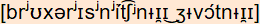 phonetische Transkription