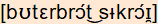 phonetische Transkription