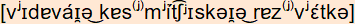 phonetische Transkription