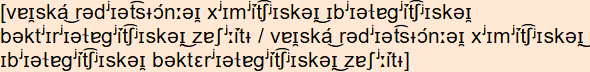 phonetische Transkription