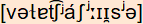 phonetische Transkription
