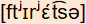 phonetische Transkription