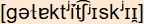 phonetische Transkription