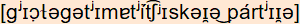 phonetische Transkription