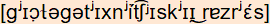 phonetische Transkription
