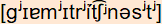 phonetische Transkription