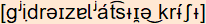 phonetische Transkription