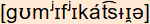 phonetische Transkription