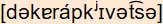 phonetische Transkription