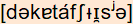 phonetische Transkription
