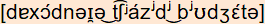 phonetische Transkription