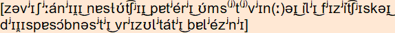 phonetische Transkription