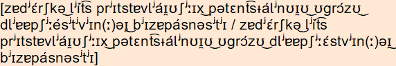 phonetische Transkription