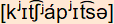 phonetische Transkription