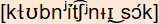 phonetische Transkription