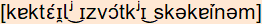 phonetische Transkription