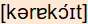 phonetische Transkription