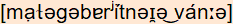 phonetische Transkription