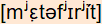 phonetische Transkription