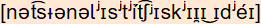 phonetische Transkription
