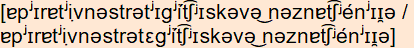 phonetische Transkription