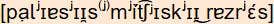 phonetische Transkription
