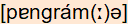 phonetische Transkription