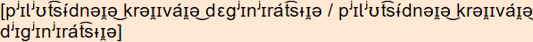 phonetische Transkription