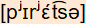 phonetische Transkription