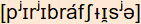 phonetische Transkription